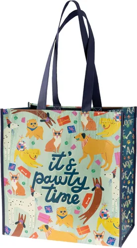 Vista 10 de Karma Large Holiday Reusable Gift Bag - Happy Bag