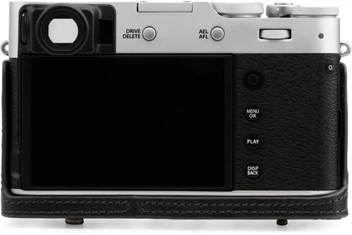 Vista 7 de MegaGear MG1892 Ever Ready - Funda de piel auténtica para cámara compatible con Fujifilm X100V, color negro