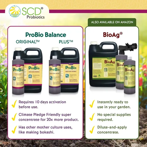 Vista 7 de SCD Probiotics ProBio Balance Plus - Haz 20 veces más acondicionador de suelo - Super concentrado de microorganismos beneficiosos eficaces +