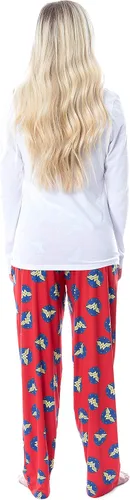 Vista 2 de Bioworld Wonder Woman - Pantalones de dormir con estampado