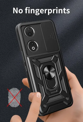 Vista 5 de Funda para Honor X7, Honor Play 30 Plus, funda de TPU + PC de grado militar, [soporte integrado] diseño de doble capa funda de protección resistente