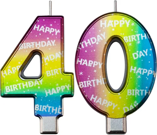 Vista 138 de DERVENTA Vela Grande de Cumpleaños Número 3D Verde Luminoso de 3.7 Pulgadas Celebración de Fiesta Aniversario Decoración Adorno para Pastel 1 Pieza