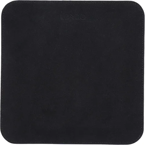 Vista 6 de Londo Alfombrilla de cuero para mouse con reposamuñecas, soporte ergonómico, base antideslizante, superficie lisa