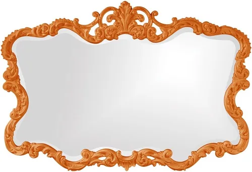 Vista 28 de Howard Elliott - Espejo decorativo rojo Talida antiguo para pared, gran punto focal rectangular, para dormitorio, sala de estar y tocador, espejo