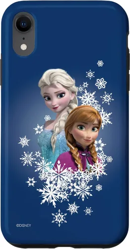Vista 25 de Disney Frozen Anna and Elsa Sisters and Snowflakes - Carcasa para iPhone 17
