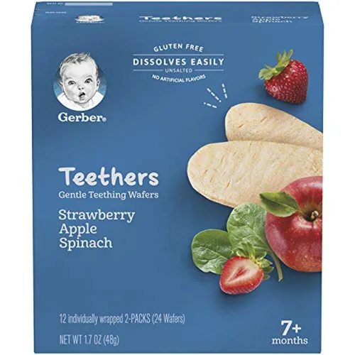 Vista 11 de Gerber Ruedas mordedoras, cosecha de manzana, 1.48 onzas (paquete de 6)