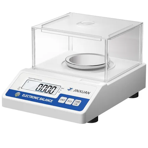 Vista 12 de Báscula de laboratorio 500gx0.001g Balanza de alta precisión Balanza analítica, escala de miligramo digital Escala de laboratorio científica