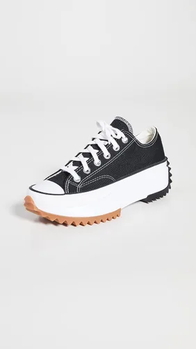 Vista 5 de Converse Zapatillas Run Star Hike Ox para mujer, negroblancogoma