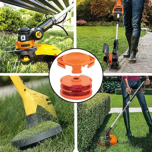 Vista 6 de WA0007 - Bobina de repuesto compatible con Worx WG105, WG106, WG108, WG109, WG112, WG113, WG115, WG116, WG117, WG118, WG119, WG124, recortadora
