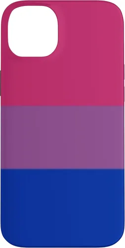 Vista 15 de Funda de colores de la bandera del orgullo bisexual para iPhone 16
