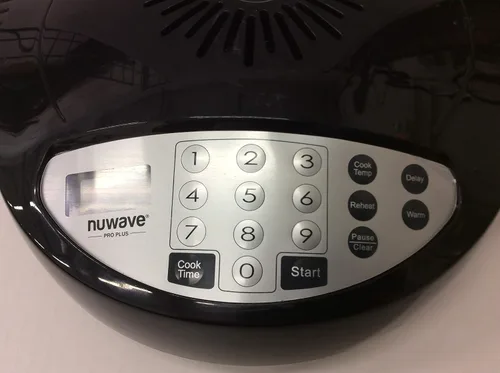 Vista 3 de NUWAVE Cabezal eléctrico negro para el modelo Nuwave Oven Pro Plus - Pieza genuina hecha por