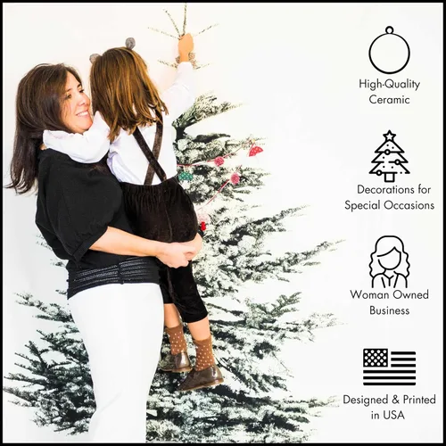 Vista 5 de Puppys - Adorno de la primera Navidad 2025 – Adorno de primera Navidad para perro 2025 – Regalos para mamá de perro – Regalos para papá – Perro