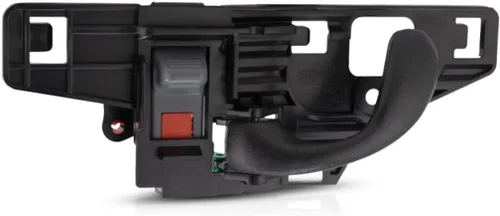 Vista 2 de Para Chevy S10 1999-2004 Manija de puerta interior delantera lado del conductor negro Con botón de bloqueo de puerta Recorte: todos
