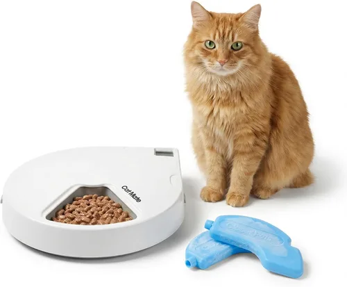 Vista 6 de Taza de repuesto Cat Mate - Taza de repuesto compatible con Cat Mate y Closer Pets C500, alimentador automático de 5 comidas para mascotas
