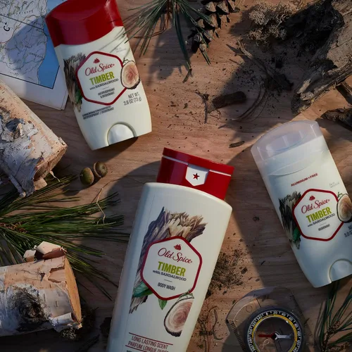 Vista 7 de Old Spice Fresher Collection Invisible Solid Desodorante para hombre, madera, 3 onzas (el paquete puede variar)