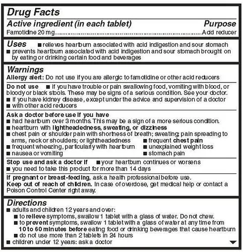 Vista 2 de Member's Mark - Reductor de ácido de famotidina de 20 mg (200 unidades)