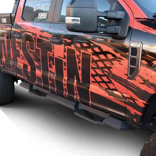 Vista 9 de Westin 56-23945 HDX Xtreme Nerf Bars se adapta a F-150 2015-2025 2022-2025 F-150 Lightning 2017-2025 F-250 F-350 F-450 F-550 Crew Cab 2017-2025 Par