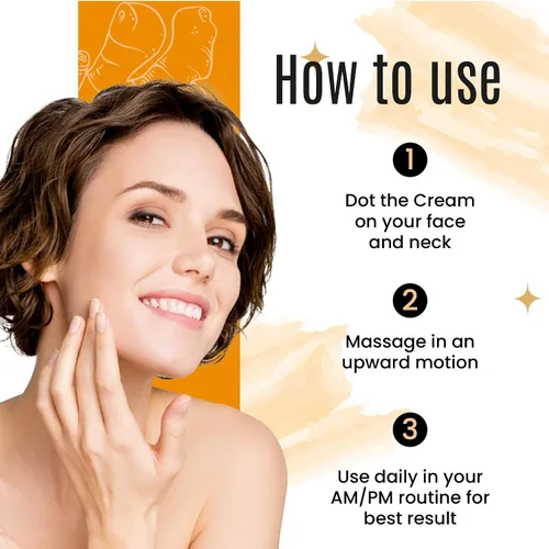 Vista 8 de Crema Facial de Cúrcuma con 30% de Vitamina C – Potenciador de Brillo, Hidratante Antienvejecimiento y Reparador de la Piel para Manchas Oscuras