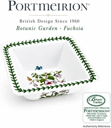 Vista 9 de Portmeirion Botanic Garden - Ensaladera cuadrada de 8.5