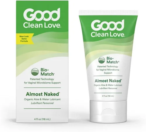 Vista 10 de Good Clean Love Lubricante personal totalmente natural, casi desnudo, 4 onzas (paquete de 2)