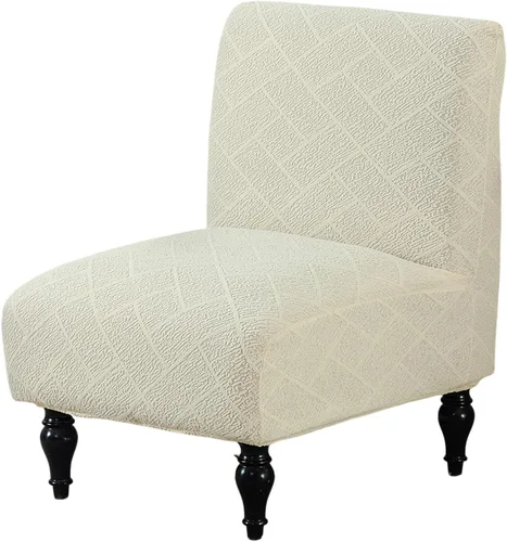 Vista 17 de Funda para Silla Sin Brazos Eco-Ancheng Desmontable Fundas para Sillas Decorativas Sin Brazos Lavables Funda para Silla Deslizante Sin Brazos Funda