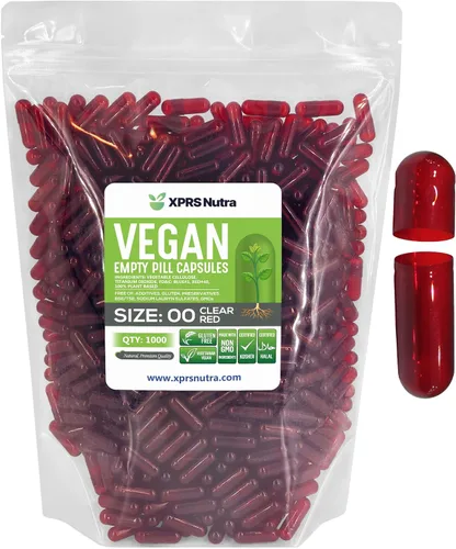 Vista 7 de XPRS Nutra Cápsulas vacías de tamaño 00 – 100 cápsulas veganas vacías – Pastillas vacías vegetarianas – Relleno de cápsulas vegetales DIY