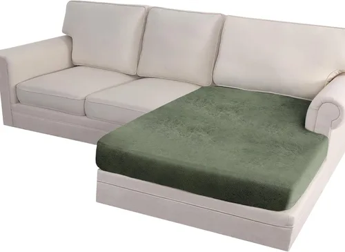 Vista 54 de Funda de cojín para sofá con aspecto de cuero, 1 unidad, elástica, para sala de estar, funda de cojín individual para sofá, protector de asiento