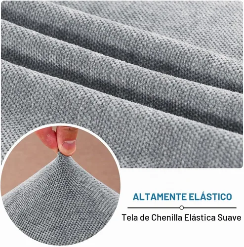 Vista 3 de H.VERSAILTEX Fundas de cojín de felpilla de colores mixtos para sofá, fundas suaves para sofá de 3 plazas, fundas elásticas para sofá de mascotas