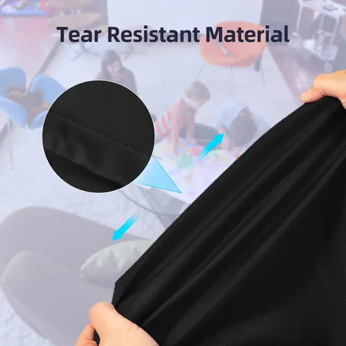 Vista 2 de Bolsa de lavandería de viaje extra grande con cierre de cordón, bolsas de almacenamiento de mantas de 130 litros, lavable a máquina, bolsa