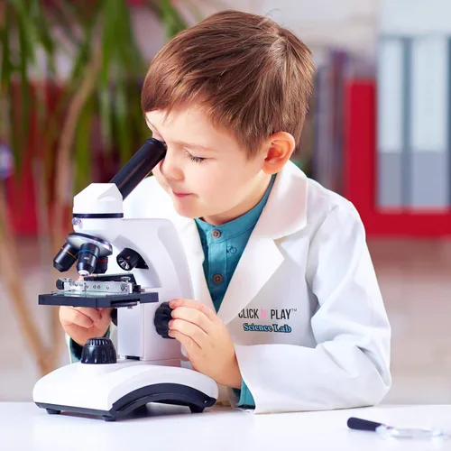 Vista 2 de Click N' Play Juego de rol de Science Lab, color blanco
