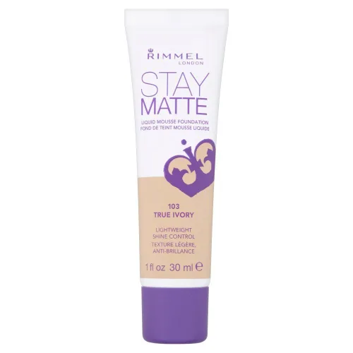 Vista 15 de 3 x Rimmel London Stay Matte - Base líquida mousse mate 30ml - 201 Beige clásico