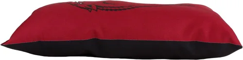 Vista 4 de College Covers Everything Comfy Arkansas Razorbacks Almohada Bolster de Viaje Pequeña Decorativa de 2 Lados 16 x 6 pulgadas