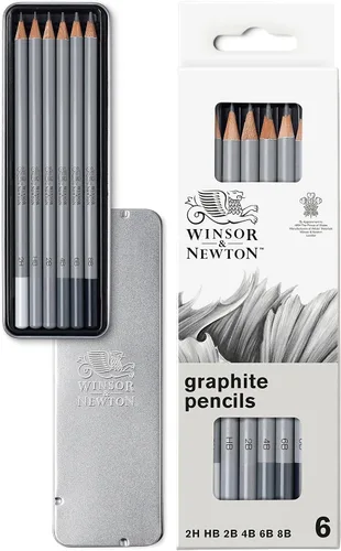 Vista 19 de Winsor & Newton Studio Collection - Lápices de grafito, juego de 5
