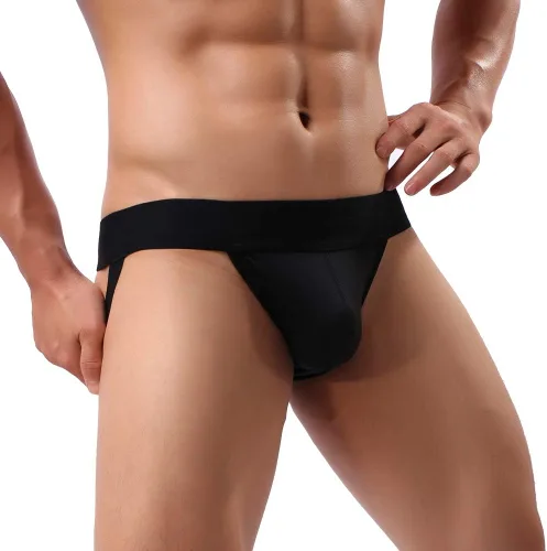 Vista 3 de Jockstrap - Bolsa de malla para hombre, ropa interior atlética para hombres