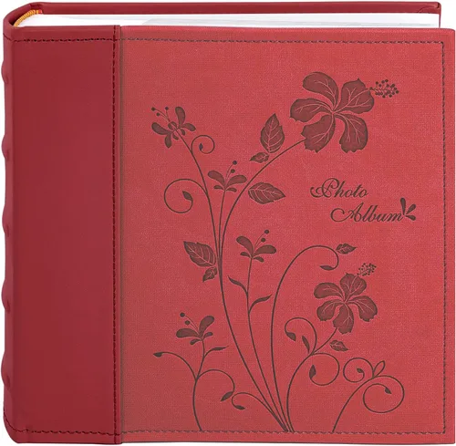 Vista 9 de Golden State Art, Álbum de fotos de piel sintética con capacidad para 200 fotos de 4 x 6 pulgadas con espacio de escritura de notas, ideal