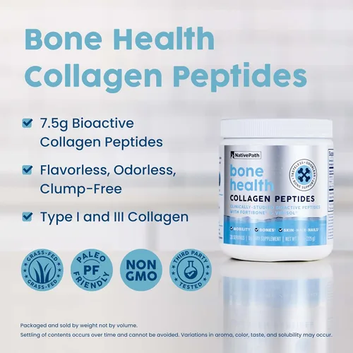 Vista 6 de NativePath Paquete de colágeno para la salud de las articulaciones y los huesos