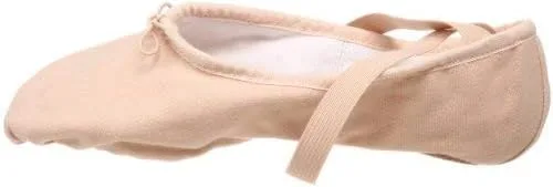 Vista 5 de Bloch Zapatilla de ballet de lona con suela dividida para mujer
