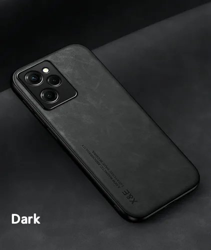 Vista 4 de Kepuch Funda Silklike para Xiaomi Poco X5 Pro 5G/Redmi Note 12 Pro Speed - Cubierta Parachoques Placa De Metal Incorporada Para Xiaomi Poco X5 Pro