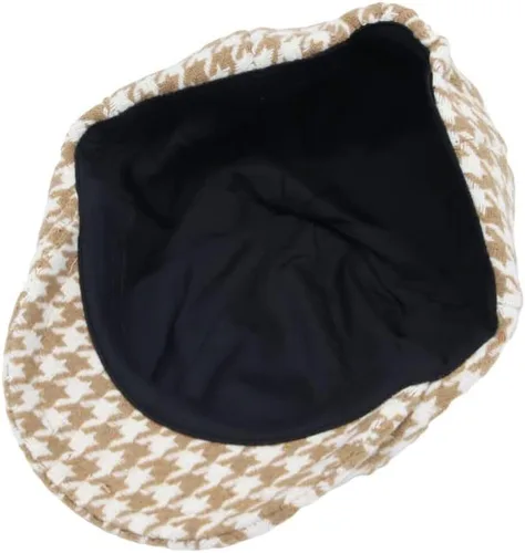 Vista 5 de WITHMOONS Gorro de invierno con diseño de pata de gallo MU31449