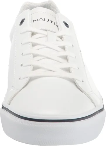 Vista 2 de Nautica Zapatos casuales para hombre, mocasines clásicos con cordones, tenis de moda, en tamaños medianos y anchos