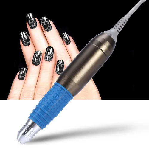Vista 5 de Taladro de uñas de repuesto, mango de taladro de uñas, equipo de taladro de esmalte de uñas, pieza de mano para máquina de manicura de uñas