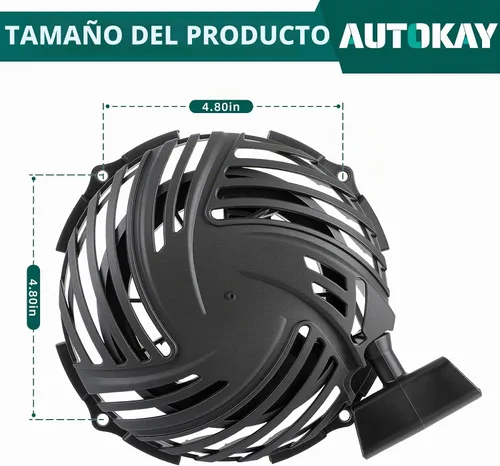 Vista 6 de AUTOKAY 593959 591139 Arrancador de retroceso compatible con Troy Bilt