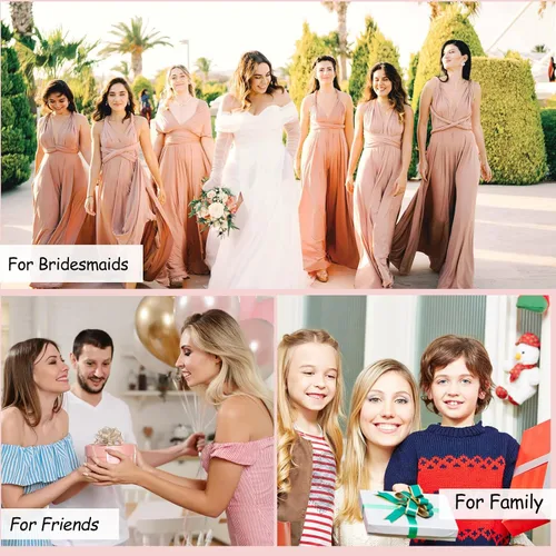 Vista 6 de COLOAPT Joyero de viaje, organizador de joyas, caja de joyería de viaje, pequeña caja de joyería para damas de honor, regalos para mujeres y niñas