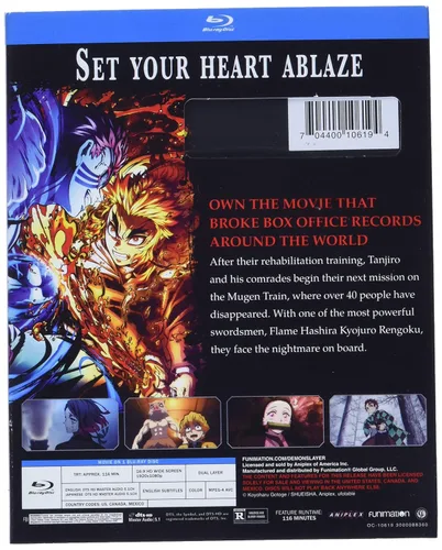 Vista 2 de Demon Slayer (Kimetsu no Yaiba) The Movie - Mugen Train Blu-ray