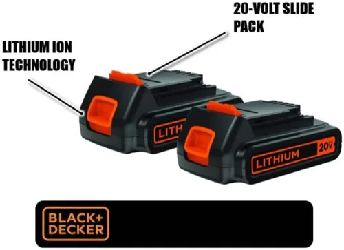 Vista 11 de BLACK+DECKER LBXR20-OPE2 Batería de 20 voltios de ion de litio, inalámbrica, 2