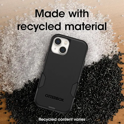 Vista 7 de OtterBox iPhone 13 Mini & iPhone 12 Mini (Solo) - Estuche de la Serie Commuter - Negro - Delgado y Resistente - Apto para Bolsillo - con Protección