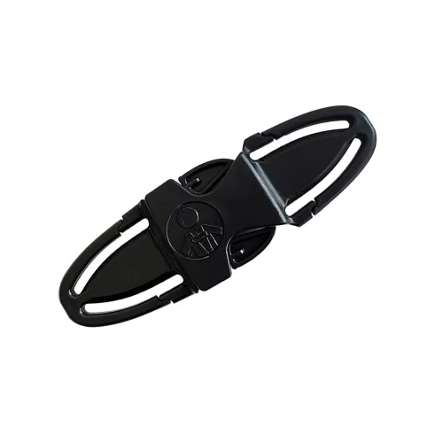 Vista 2 de Protector de hebilla de bloqueo de cinturón de seguridad con clip de arnés de pecho para asiento de coche