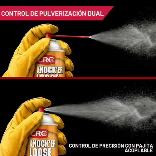 Vista 5 de CRC Knock'er Loose Solvente Penetrante 03020 – [Rojizo] 13 WT. Oz., Solvente Penetrante y Lubricante de Grado Industrial
