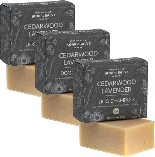 Vista 8 de Chagrin Valley Soap & Salve Champú y acondicionador orgánico certificado para perros, champú para perros que alivia la picazón en la piel