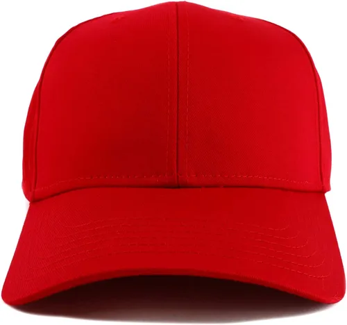 Vista 2 de armycrew XXL Oversize alta corona ajustable Plain Solid Gorra de béisbol